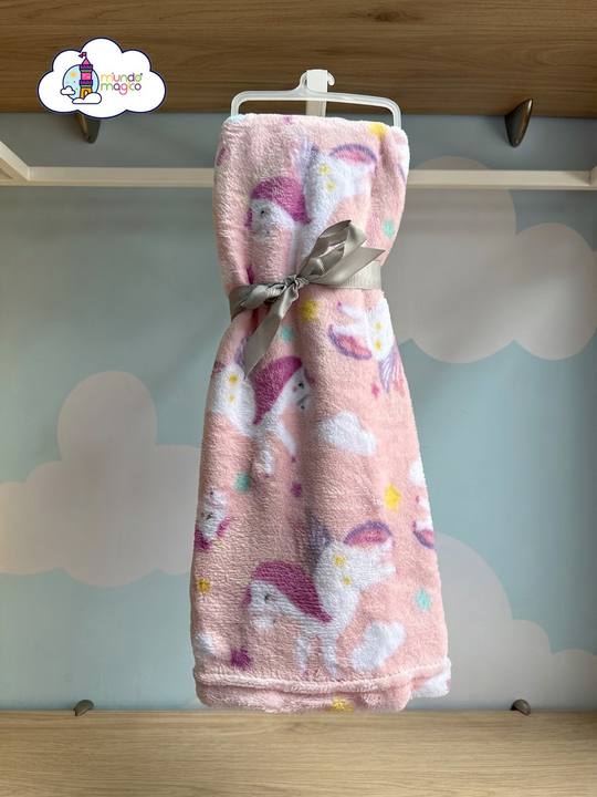 Cobija de unicornios niña