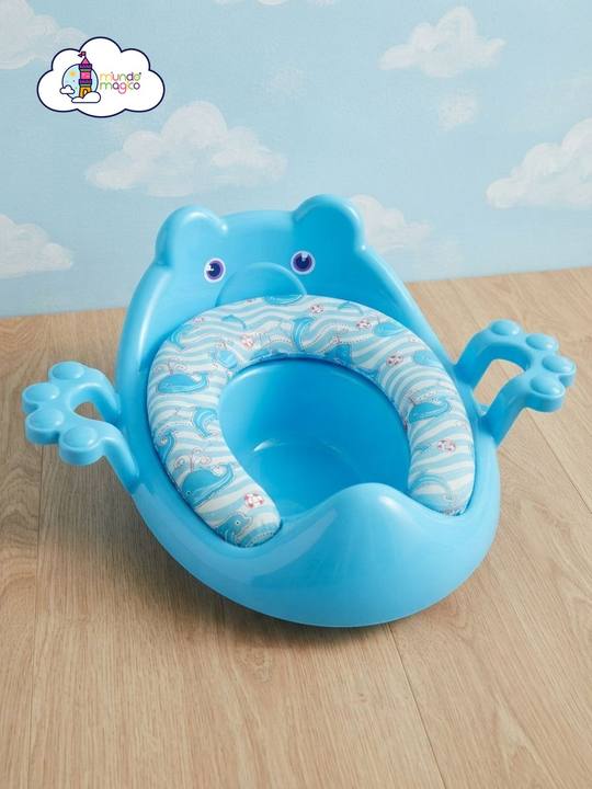 Adaptador de Inodoro Infantil Acolchado con Manijas