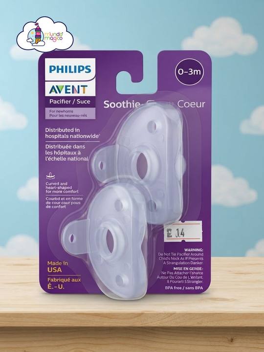 Chupón Philips Avent Soothie de 0 a 3 Meses