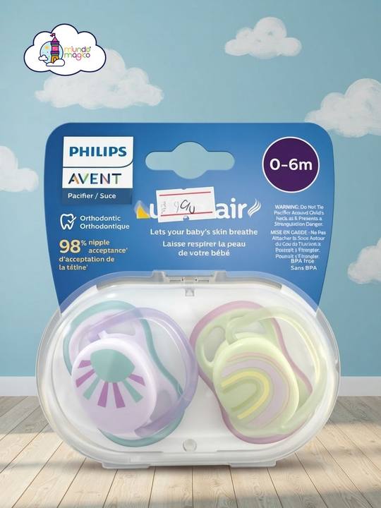 Set de chupones Philips Avent Ultra Air 0-6m