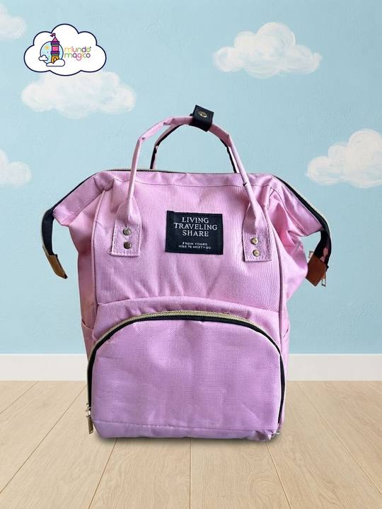 Mochila Pañalera Living Turquesa
