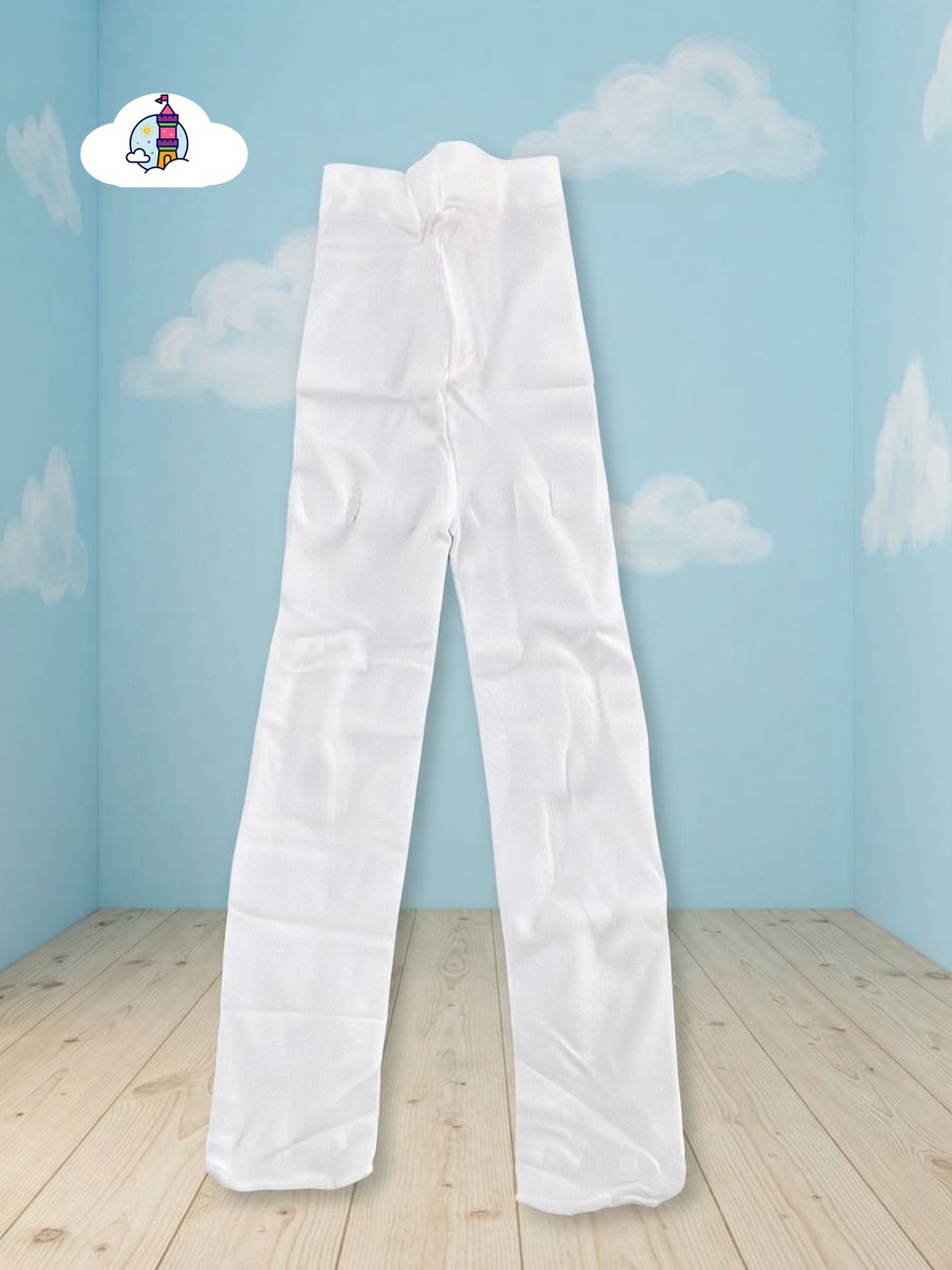 Medias Panty Blancas para Niña