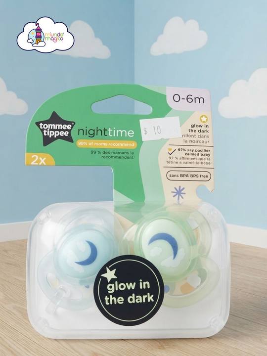Chupones Nocturnos Tommee Tippee 0-6m (2 piezas)