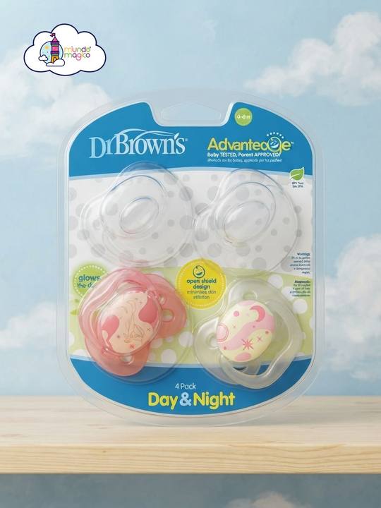 Chupones Dr. Brown's Day & Night 0-6m 4 unidades