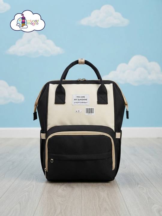 Mochila Pañalera Bicolor