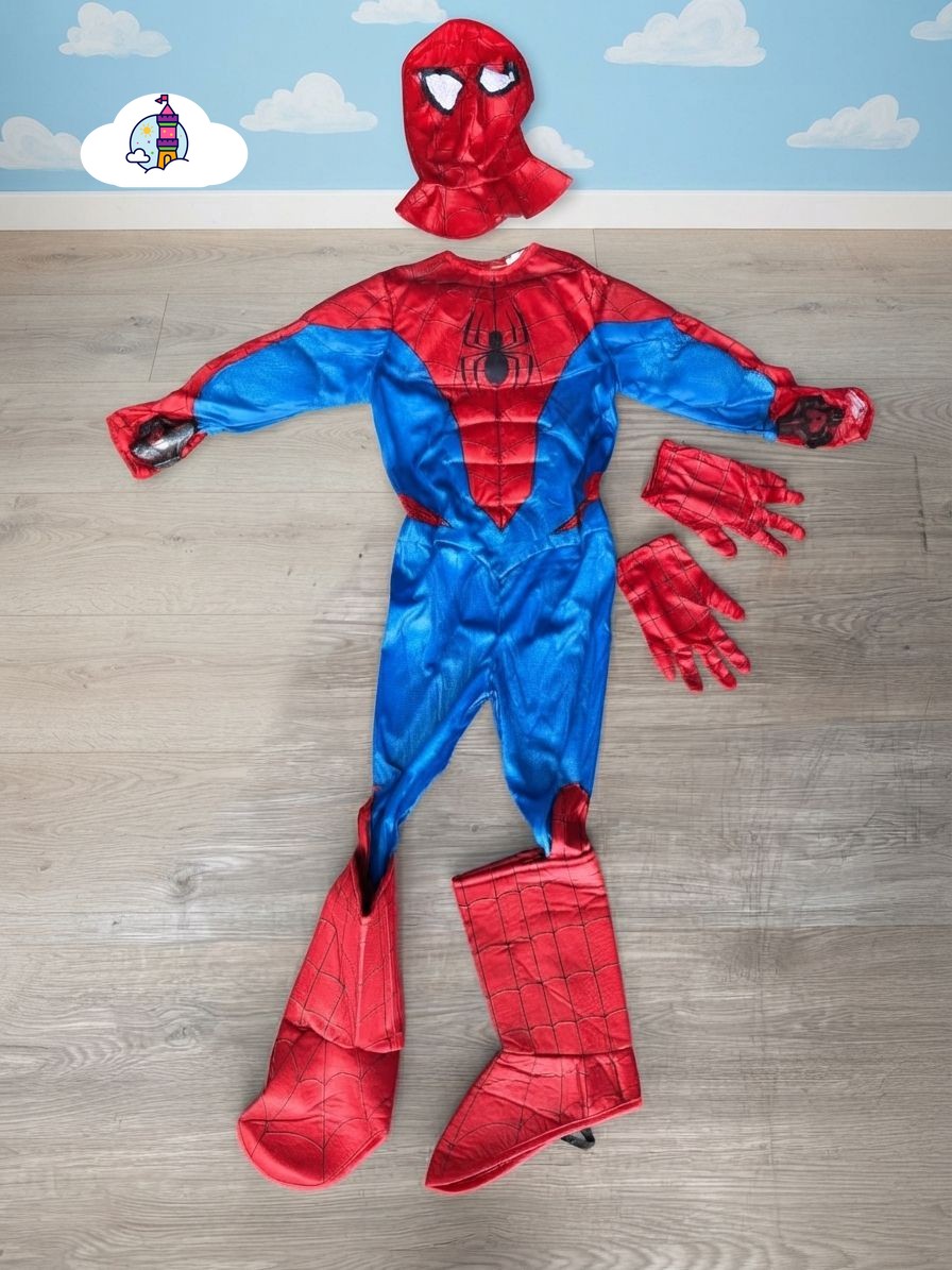 Disfraz de Spiderman con Accesorios para Niño