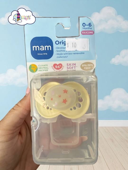 Chupón de silicona MAM Original 0-6 meses